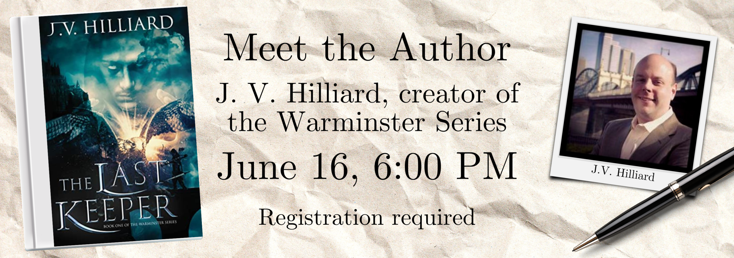Meet the Author – Moon Township Public Library