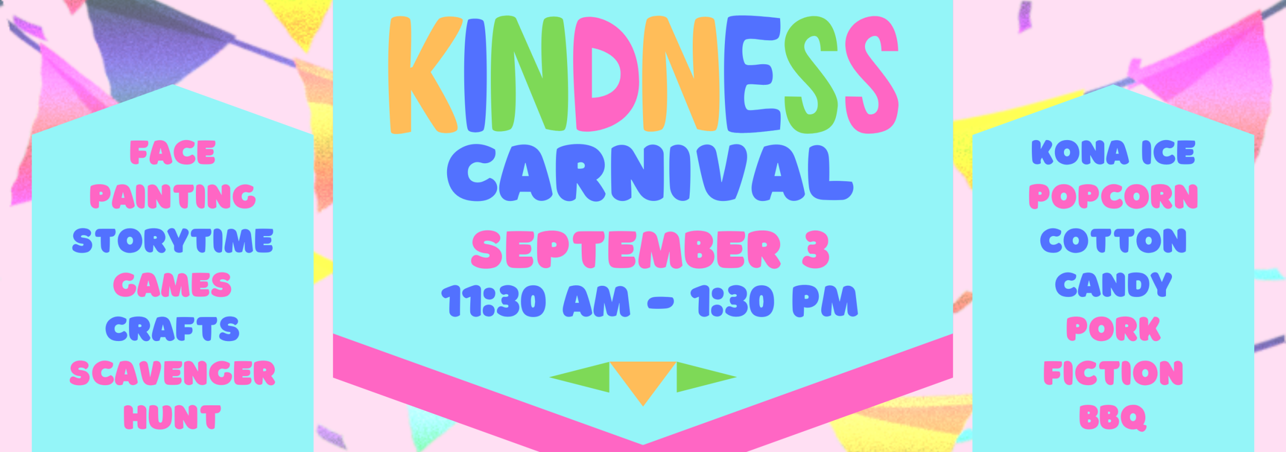 kindness carnival 2022 09 03 – Moon Township Public Library