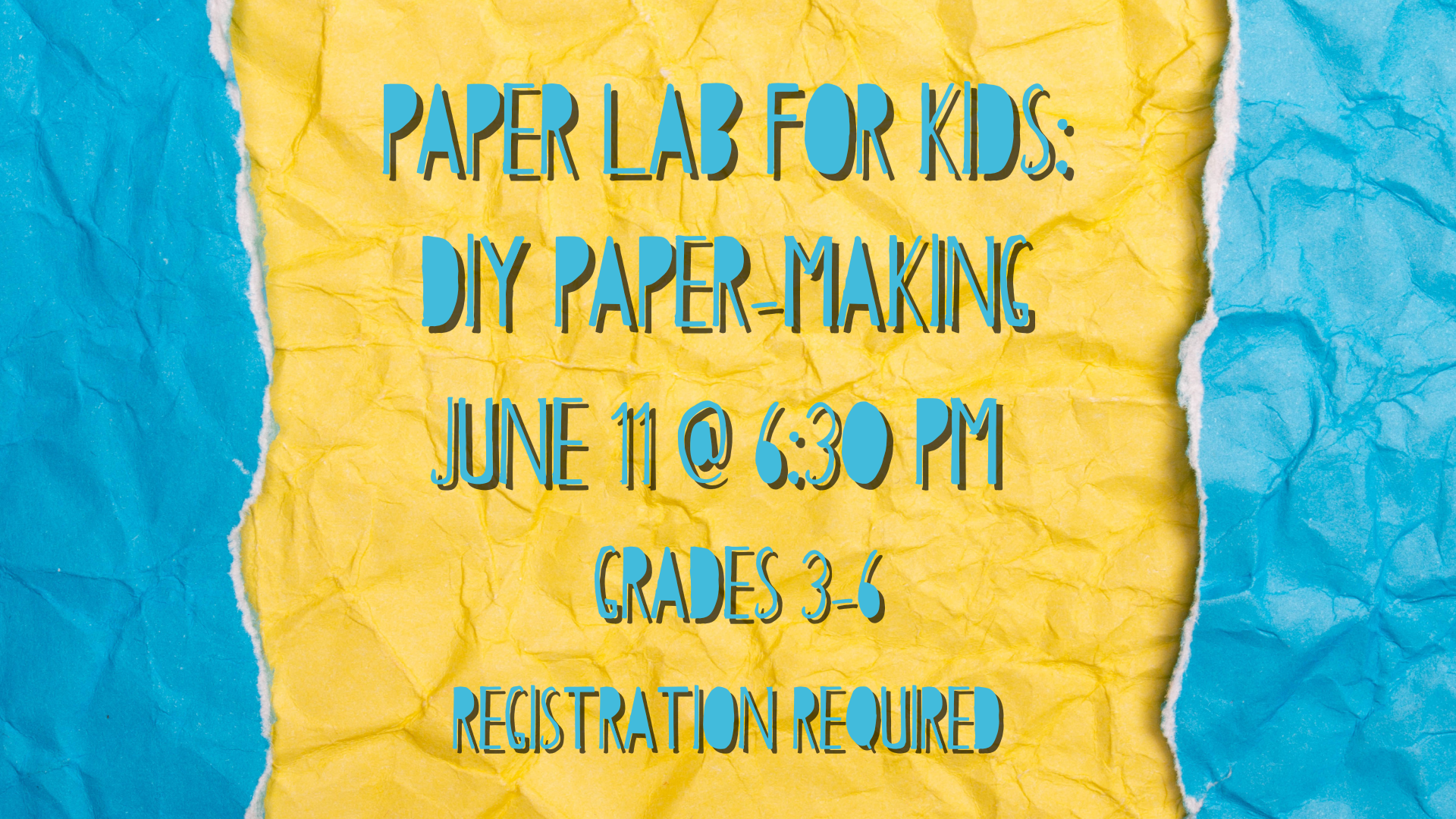 paper lab for kids 2025 06 11 – Moon Township Public Library